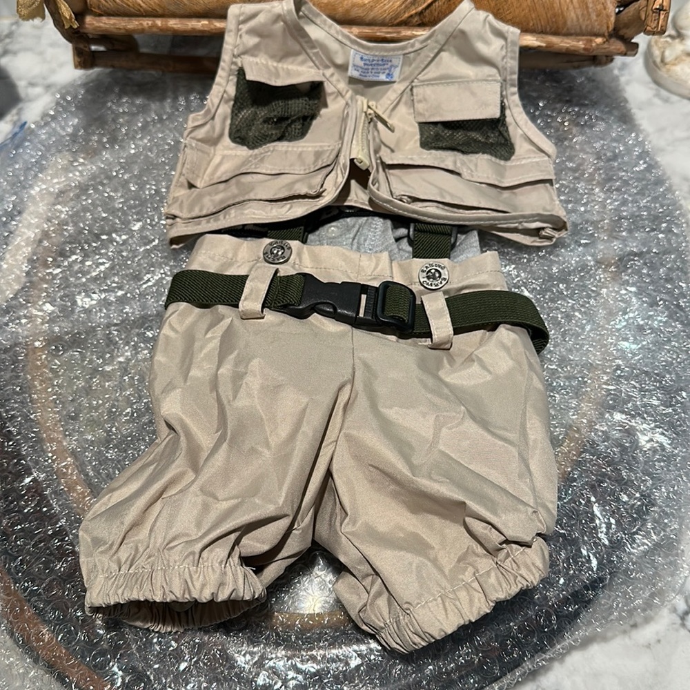 Build A Bear Joe Boxer Safari Outfit